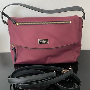 Kate Spade ♠️ Wilson Road Burgundy Purse
